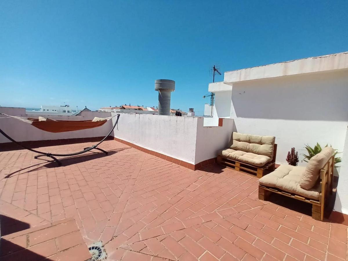 Cozy Central Studio With Terrace Tarifa Buitenkant foto